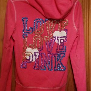 Victoria secret PINK zip hoodie